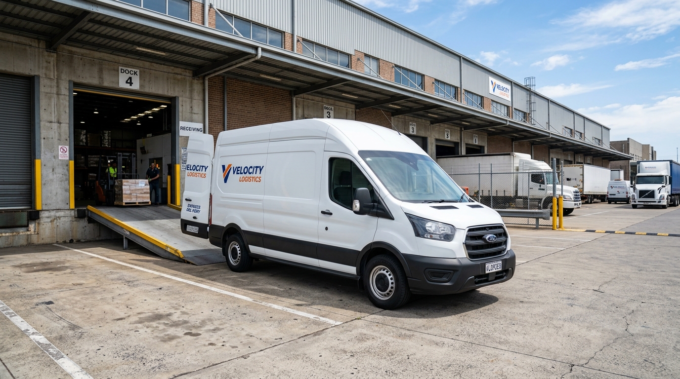 Commercial Heavy Cargo Van